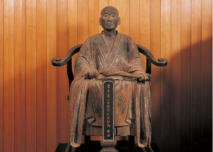 【Statue of Yogyu Enin(Important cultural property)